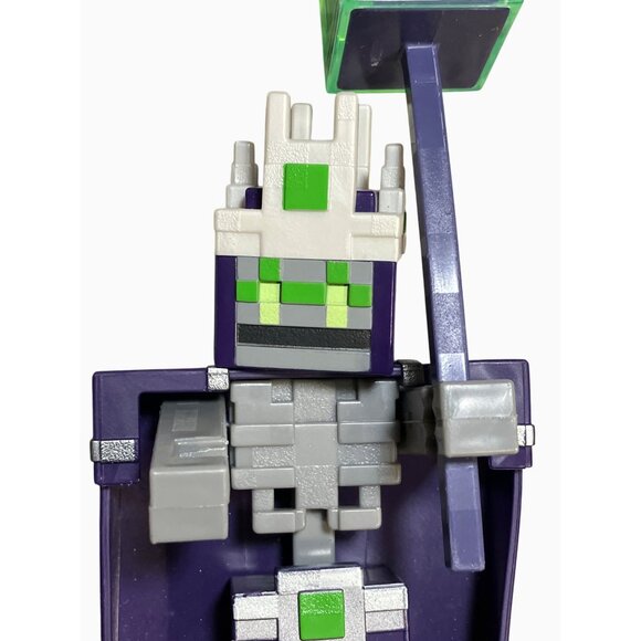 Minecraft Ultimate Adventure Purple Action Figure Nameless One Custom Lot - Picture 3 of 8